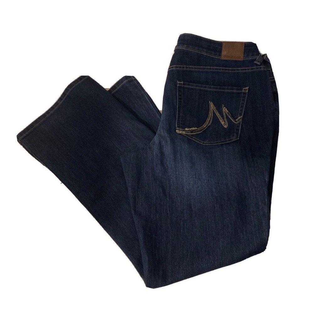 Maurice’s High Rise  Mom Jeans 16 Short Dark Wash